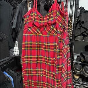 Torrid x Betsey Johnson Plaid Dress